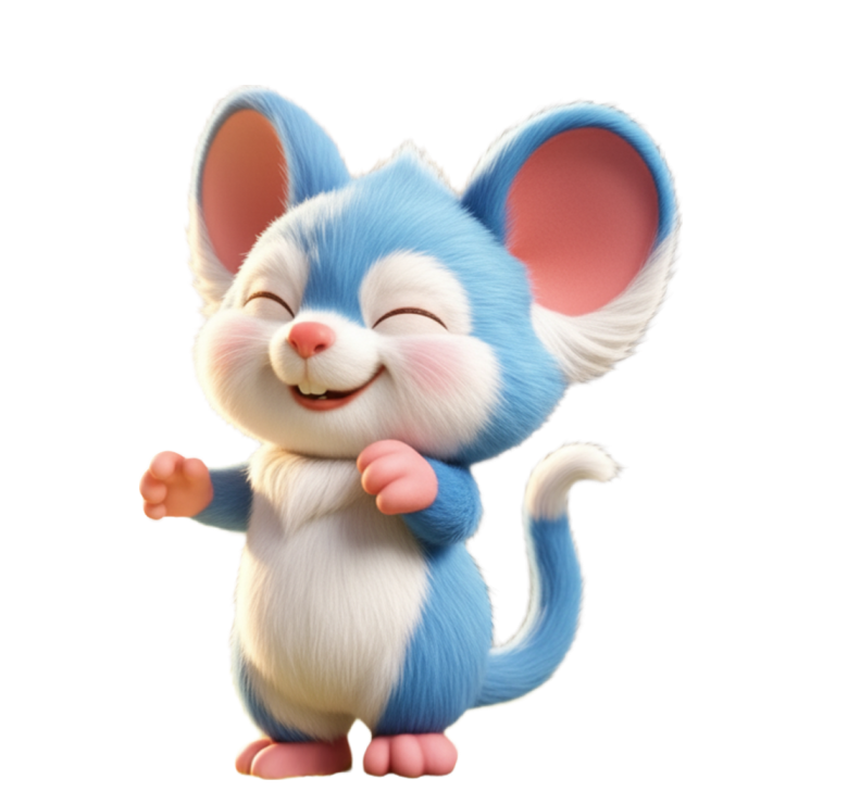 Ozz Possum, Melbourne's cartoon possum mascot, waving hello