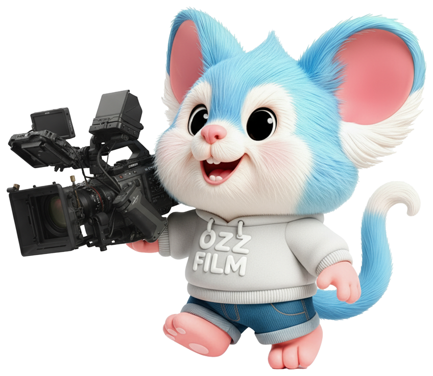 Ozz Possum filming with a camera in Melbourne